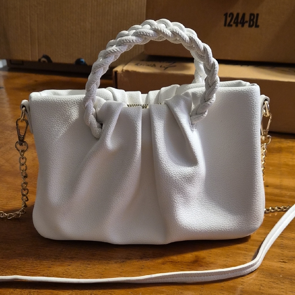 Elegant White Handbag